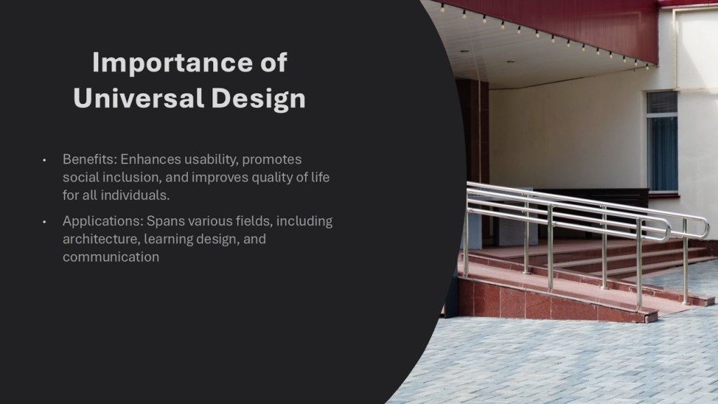 Importance of Universal Design